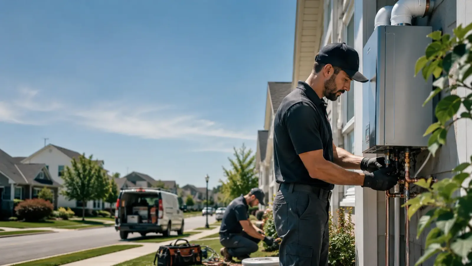 Tankless Water Heater Installation in Adelphi, OH